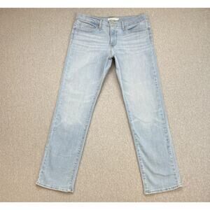 Levis Jeans Womens 31 Blue Cotton Blend Stretch 314 Shaping Straight
